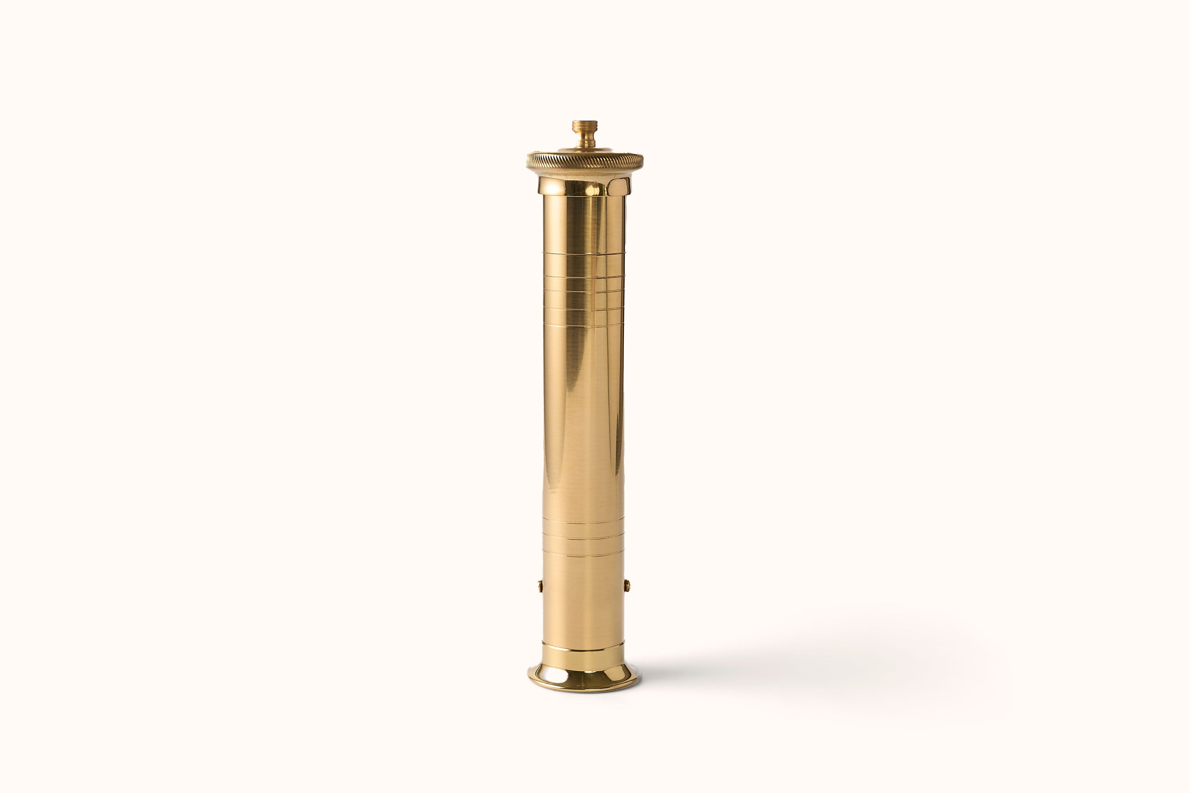 MAITRE D' BRASS PEPPER MILL 12"