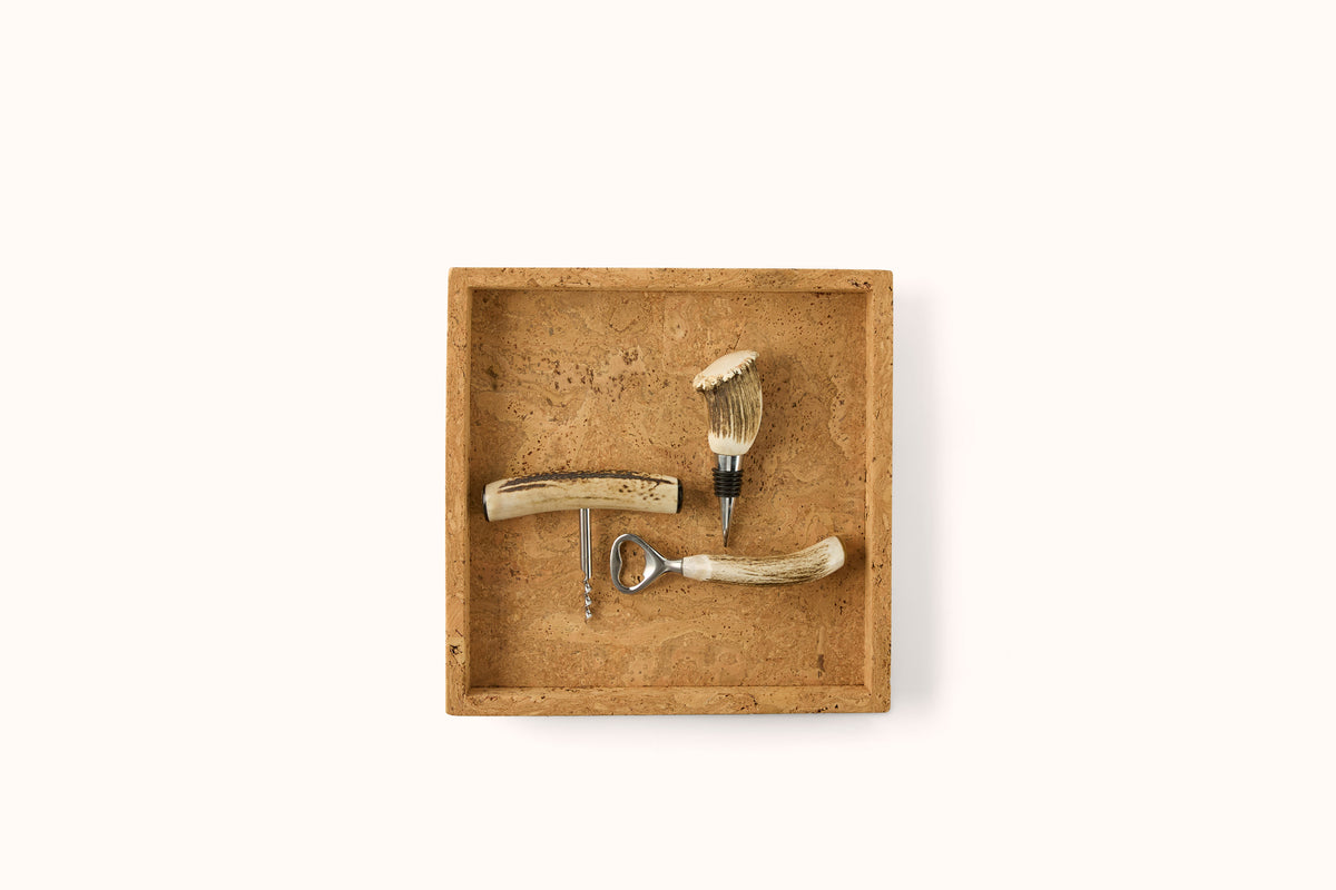 ABBEYHORN STAG ANTLER BOTTLE OPENER
