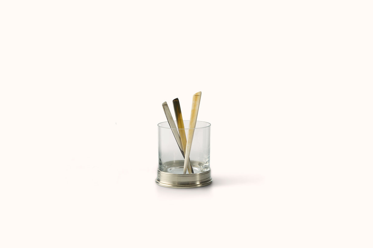 ABBEYHORN OX HORN COCKTAIL DRINKS STIRRER
