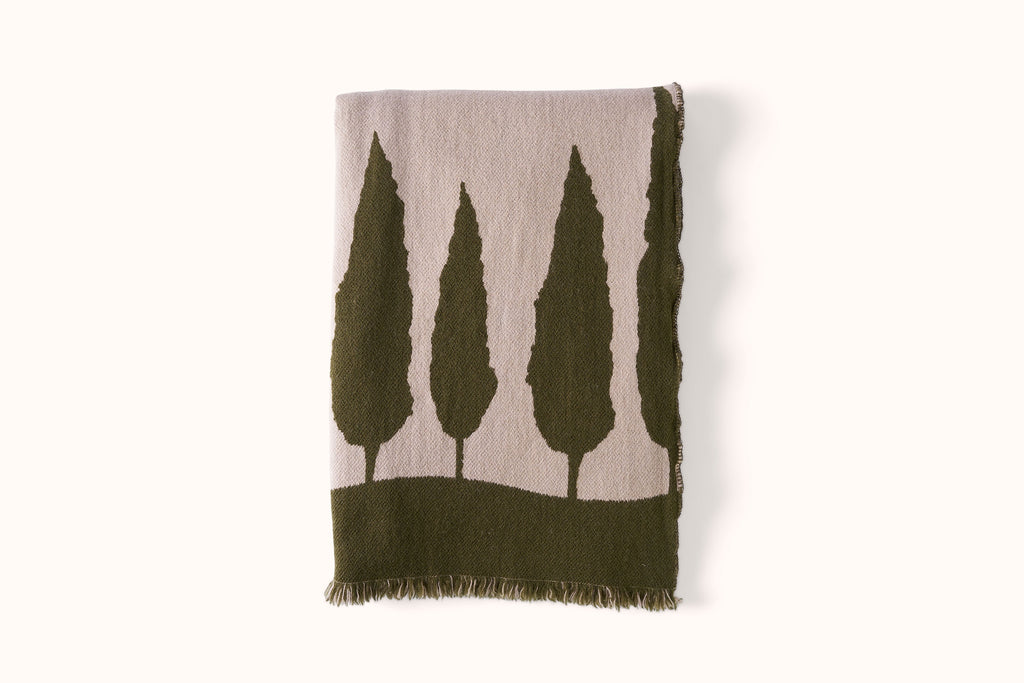 ARCOLAIO TOSCANA FRINGE THROW