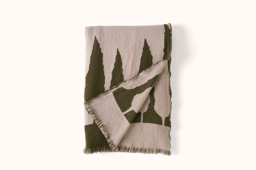 ARCOLAIO TOSCANA FRINGE THROW