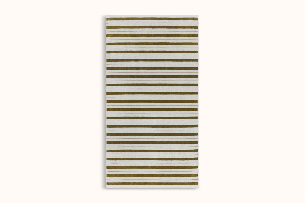 BAINA CAPER & CHALK STRIPE TOWELS