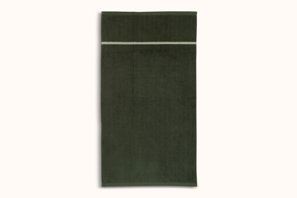 BAINA MOSS RIBBED TOWELS