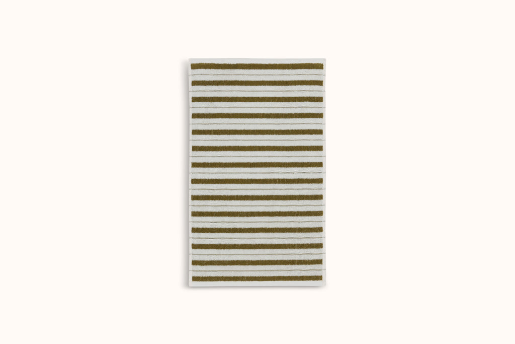 BAINA CAPER & CHALK STRIPE TOWELS