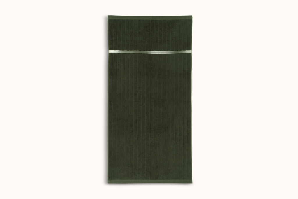 BAINA MOSS RIBBED TOWELS