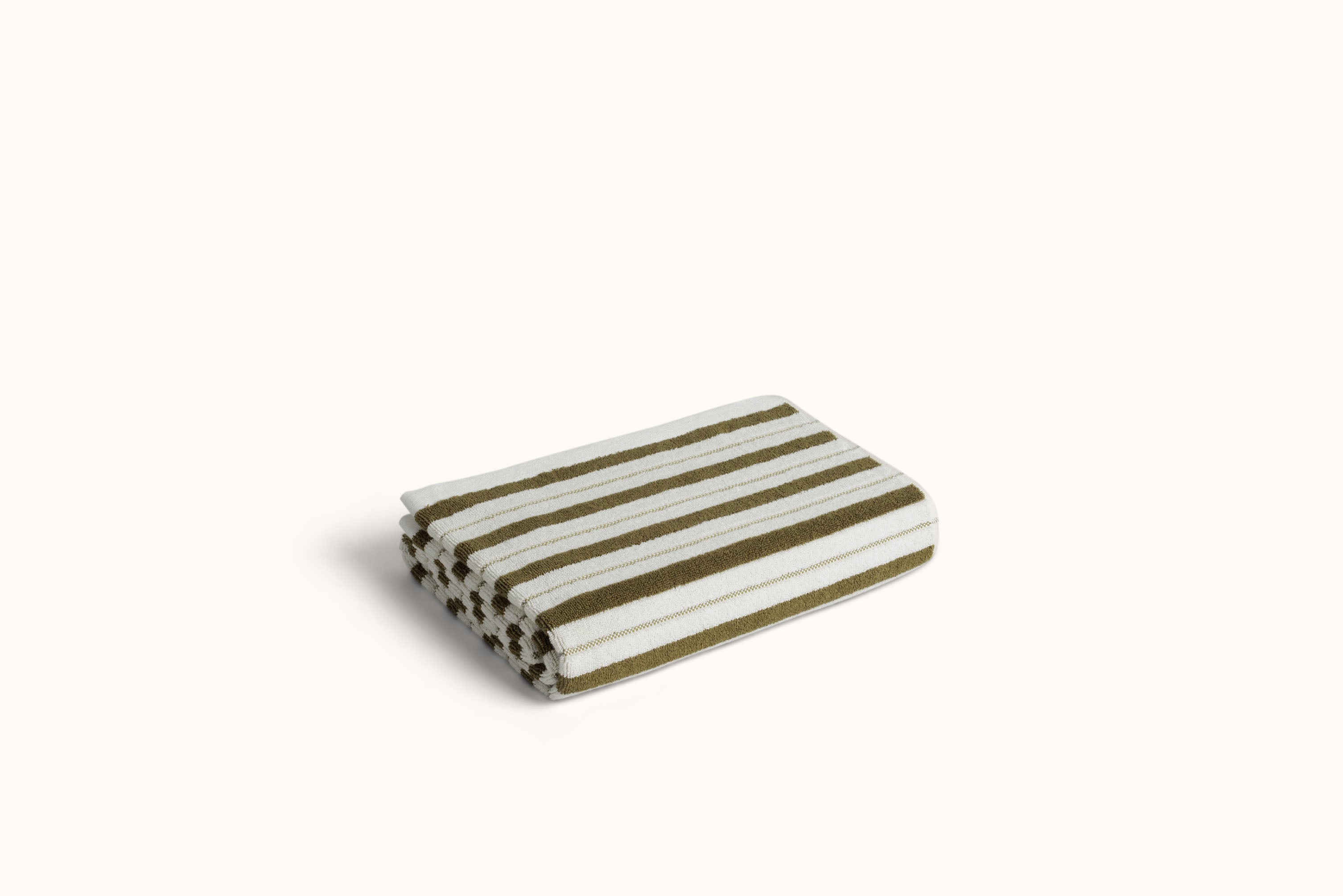 BAINA CAPER & CHALK STRIPE TOWELS