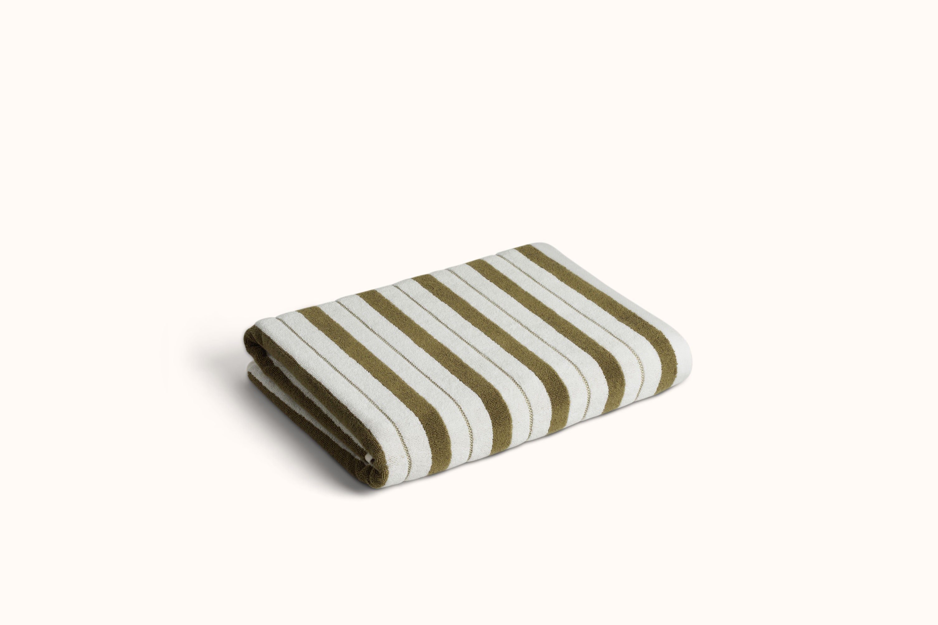 BAINA CAPER & CHALK STRIPE TOWELS