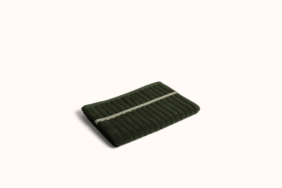 BAINA MOSS RIBBED BATH MAT