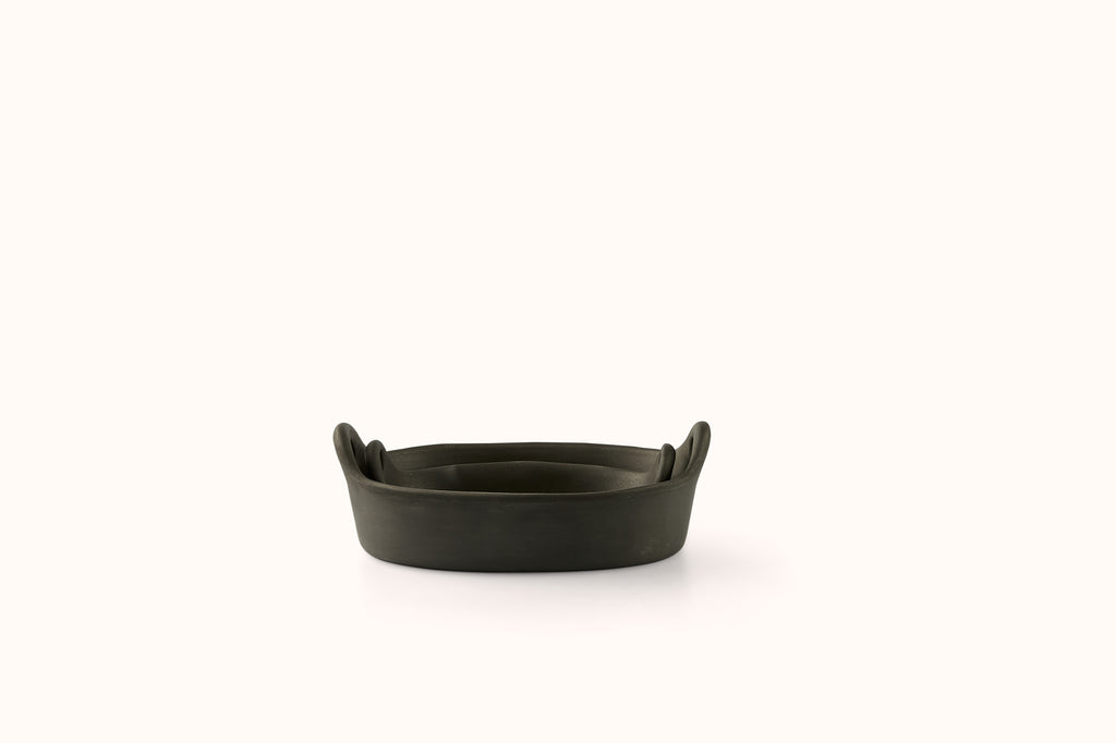 BARRO PRETO OVAL ROASTER - SMALL