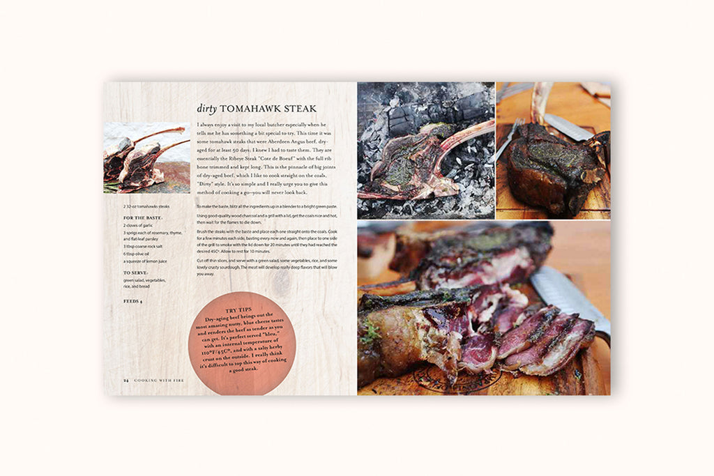 FOOD AND FIRE BY MARCUS BAWDON
