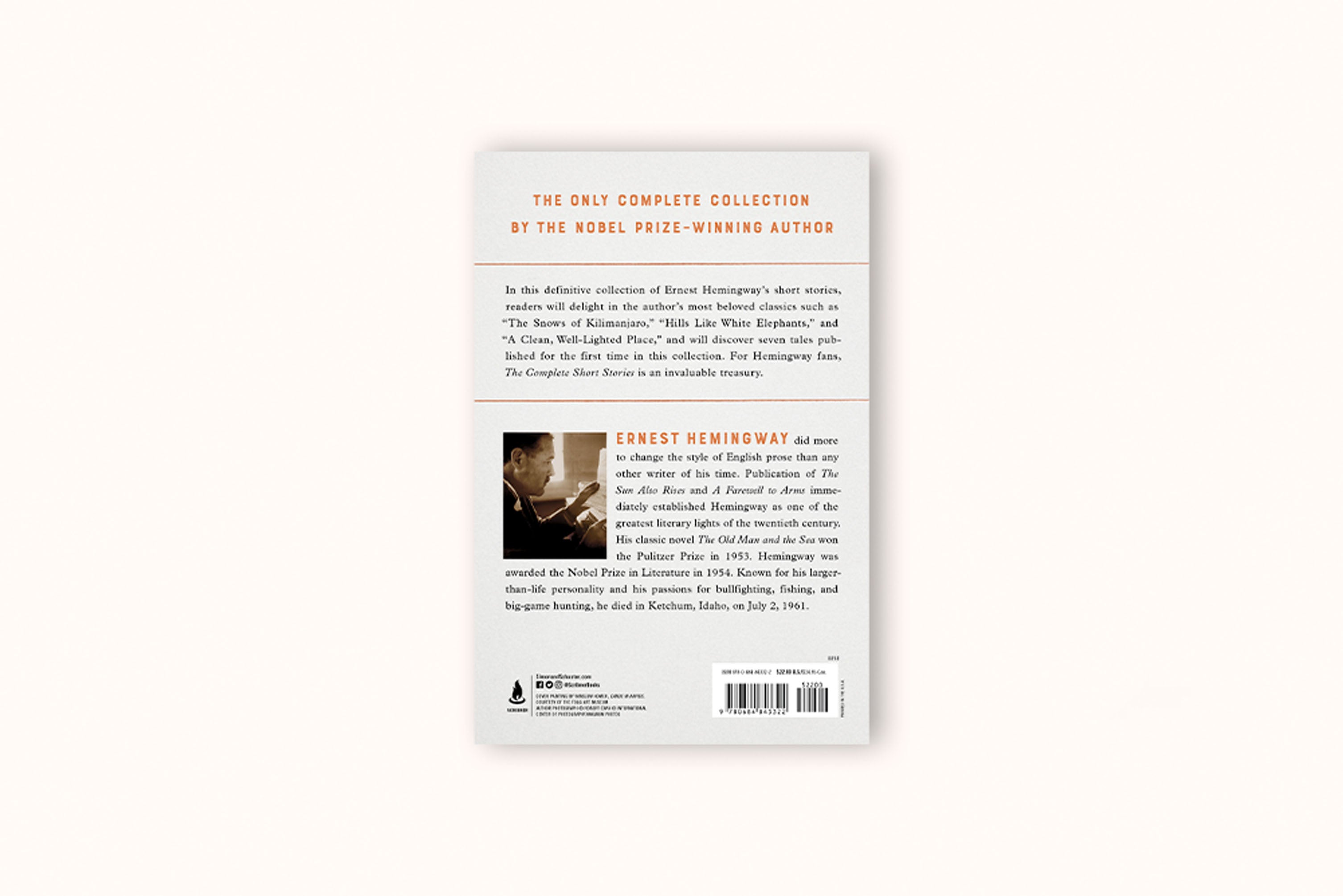 THE COMPLETE SHORT STORIES OF ERNEST HEMINGWAY BY ERNEST HEMINGWAY