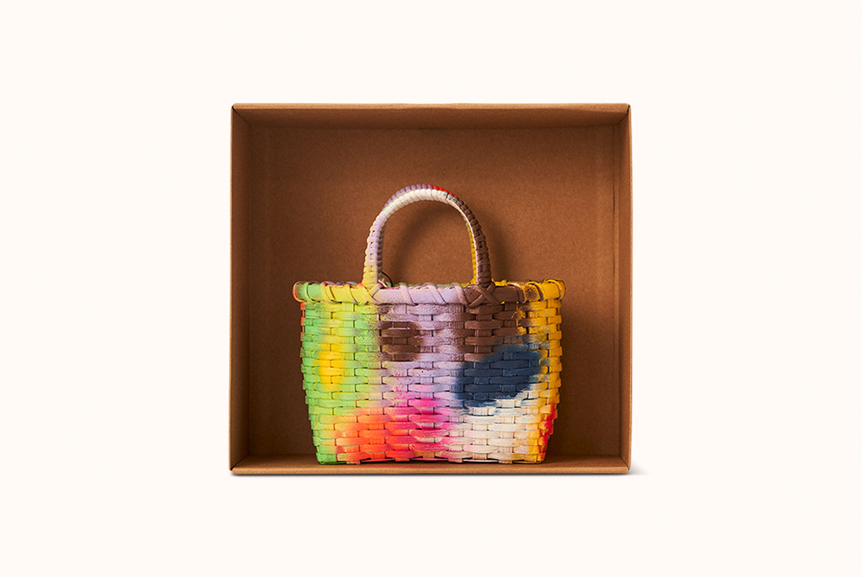 UNDERWATER WEAVING STUDIO GRAFFITI BASKET SMALL