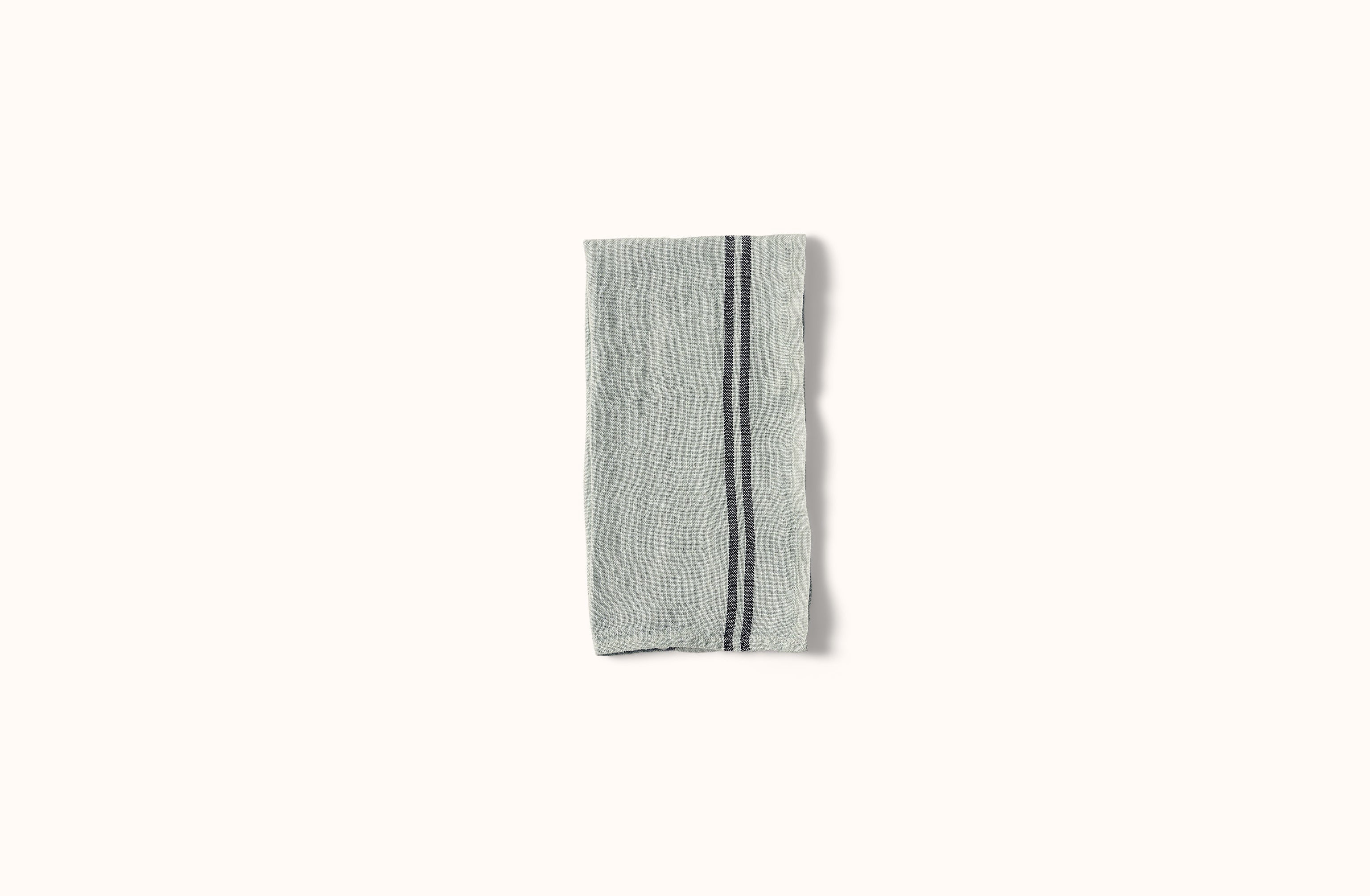 CHARVET LIGHT BLUE COUNTRY LINEN KITCHEN TOWEL
