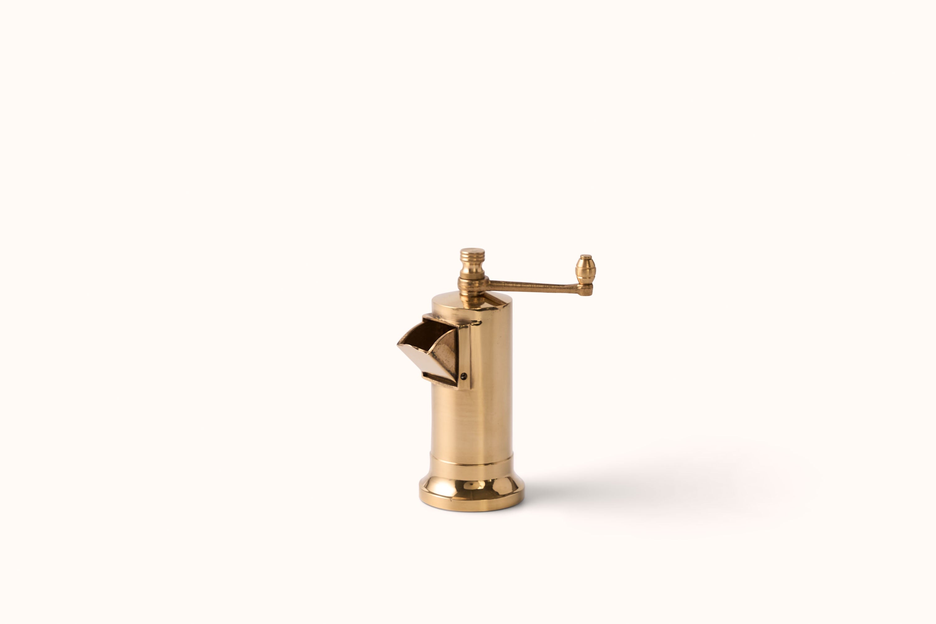 CHEF'S MATE BRASS PEPPER MILL 5"