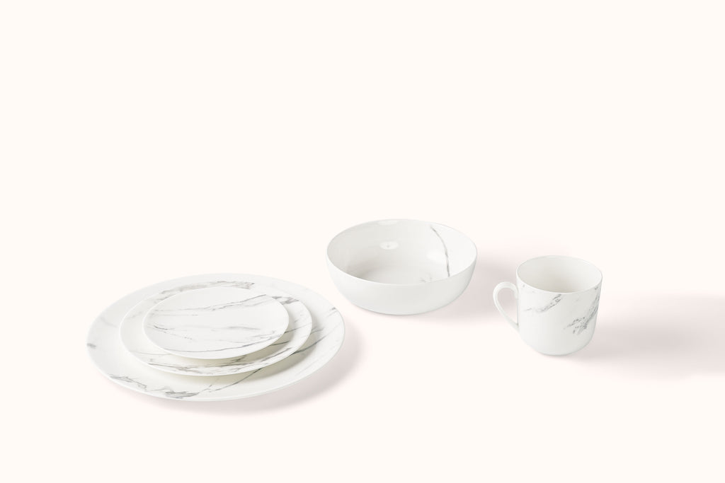 DIBBERN FINE BONE CHINA CARRARA DINNERWARE