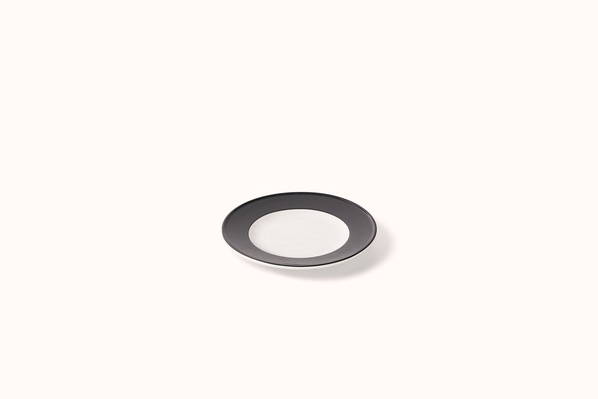 DIBBERN ANTHRACITE PORCELAIN SOLID COLOR DINNERWARE