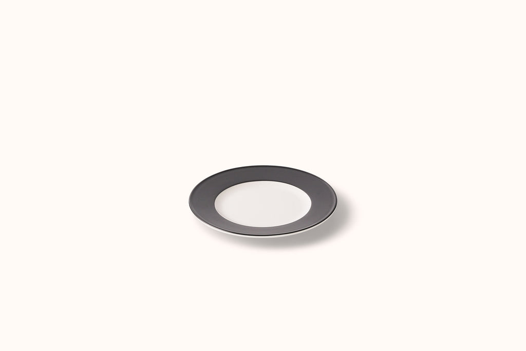 DIBBERN ANTHRACITE PORCELAIN SOLID COLOR DINNERWARE