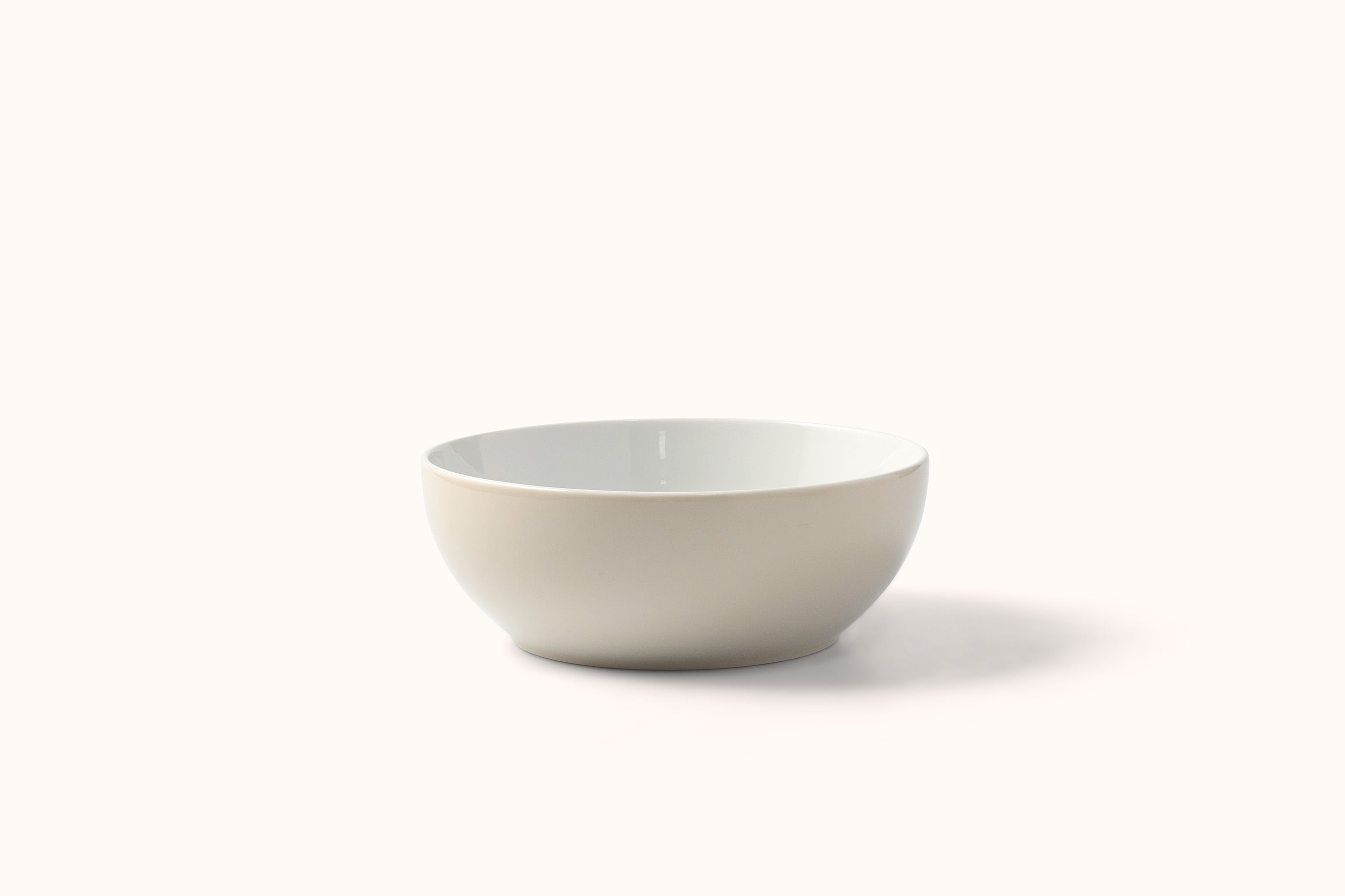 DIBBERN WHEAT PORCELAIN SOLID COLOR SERVING BOWL
