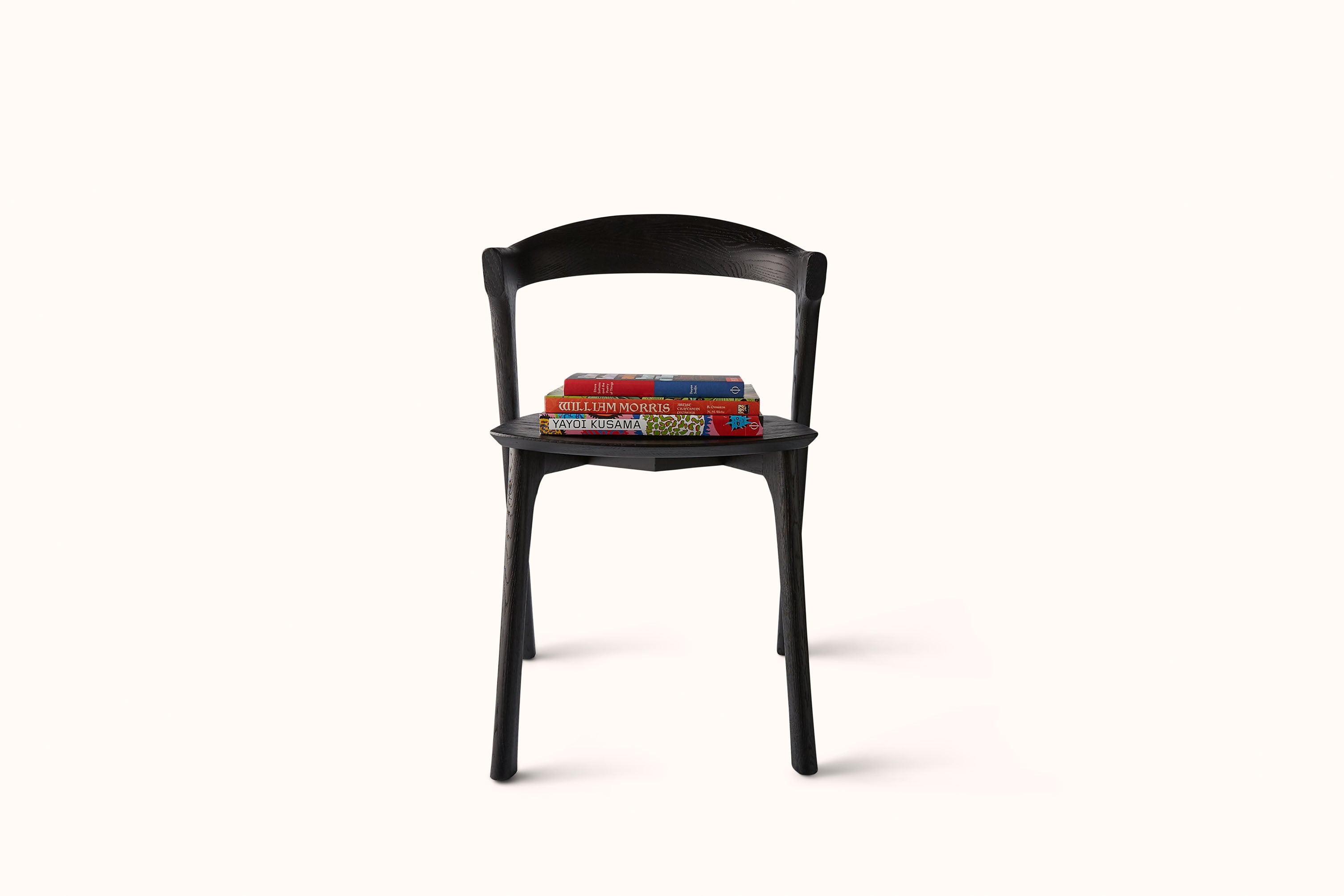 ETHNICRAFT BOK DINING CHAIR - BLACK OAK