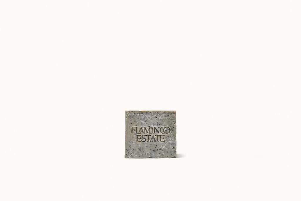 FLAMINGO ESTATE EXFOLIATING PEPPERMINT SOAP BRICK
