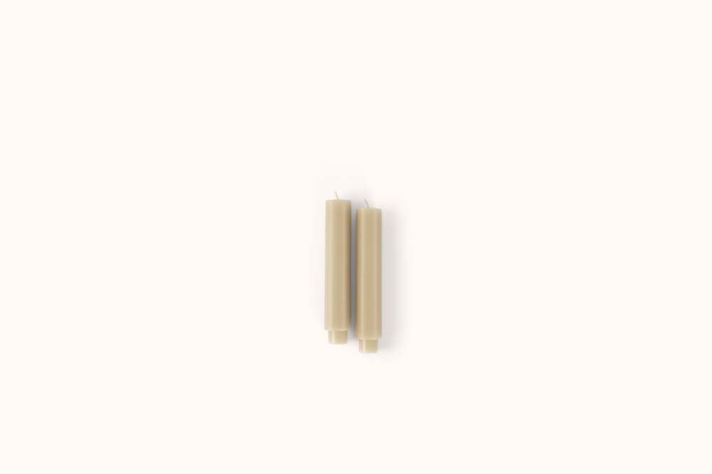 KD BIEL 6" SQUARE TAPER CANDLES