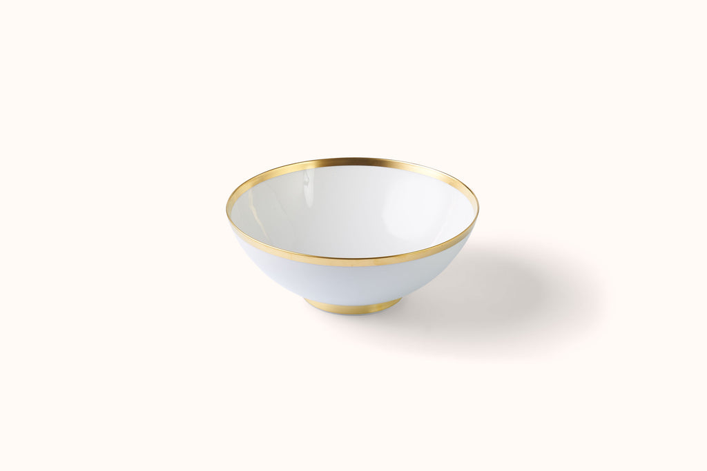 FURSTENBURG PORCELAIN TREASURE GOLD XL FRUIT/SALAD BOWL