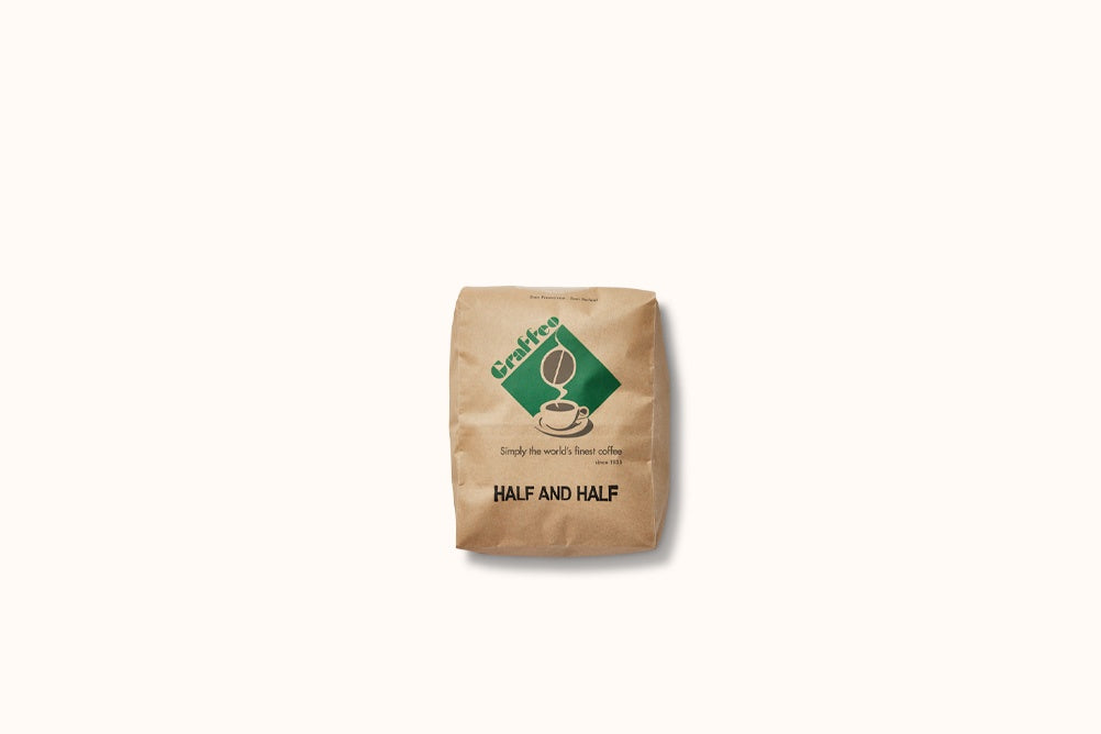 GRAFFEO WHOLE BEAN COFFEE - HALF & HALF