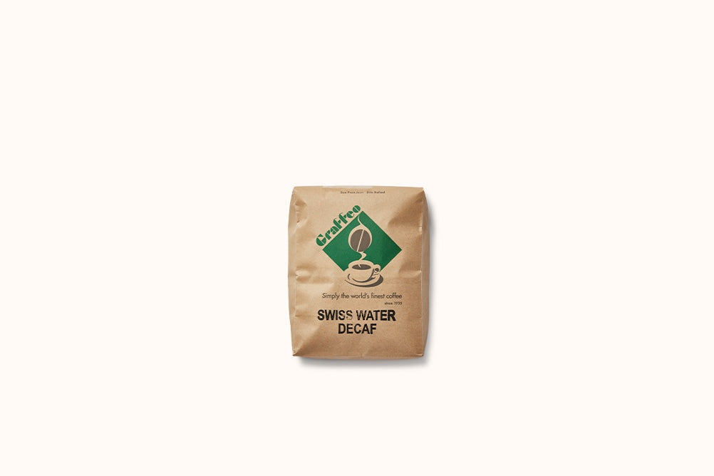 GRAFFEO WHOLE BEAN COFFEE - SWISS PROCESS DECAF