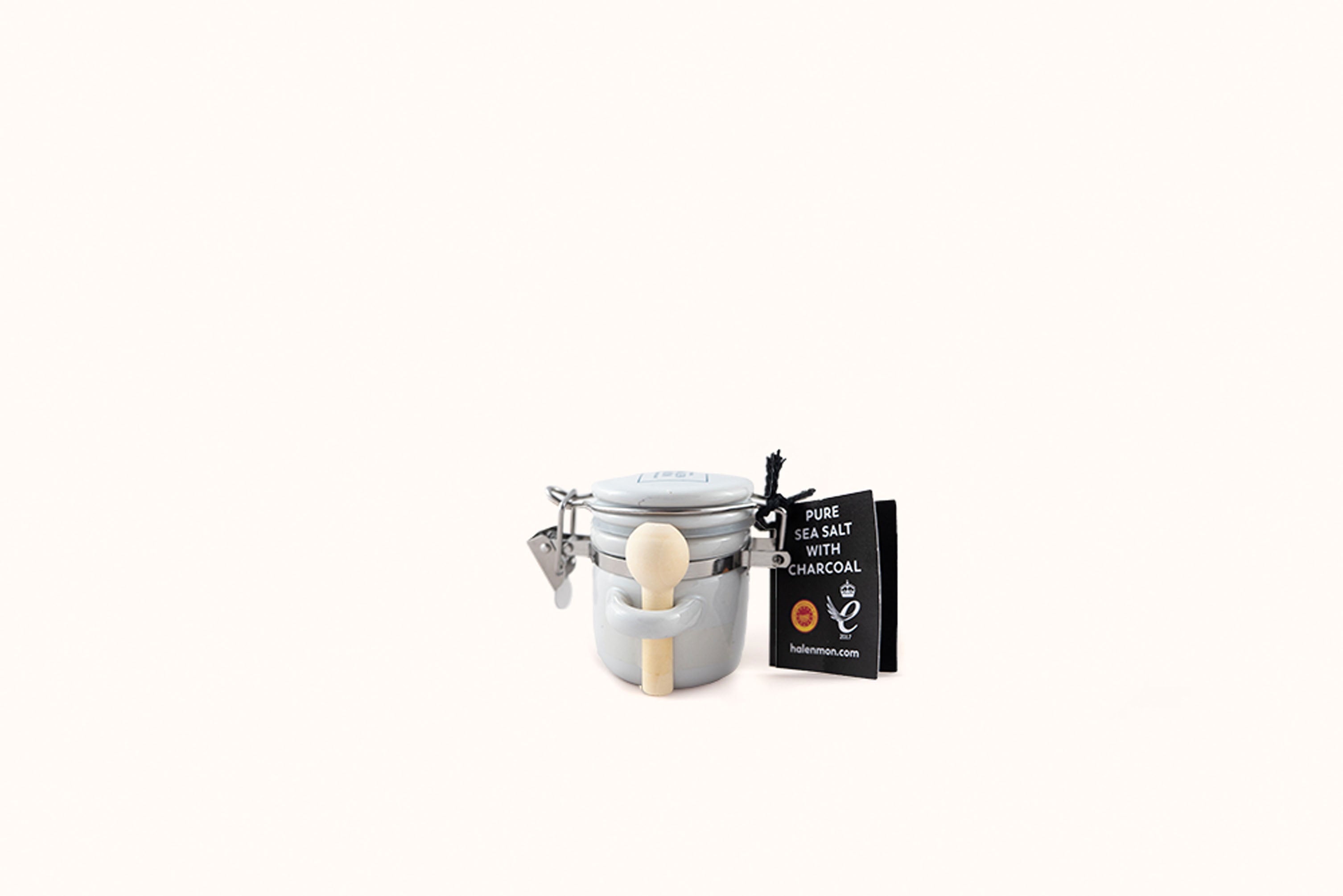 HALEN MON PURE SEA SALT IN WHITE JAR