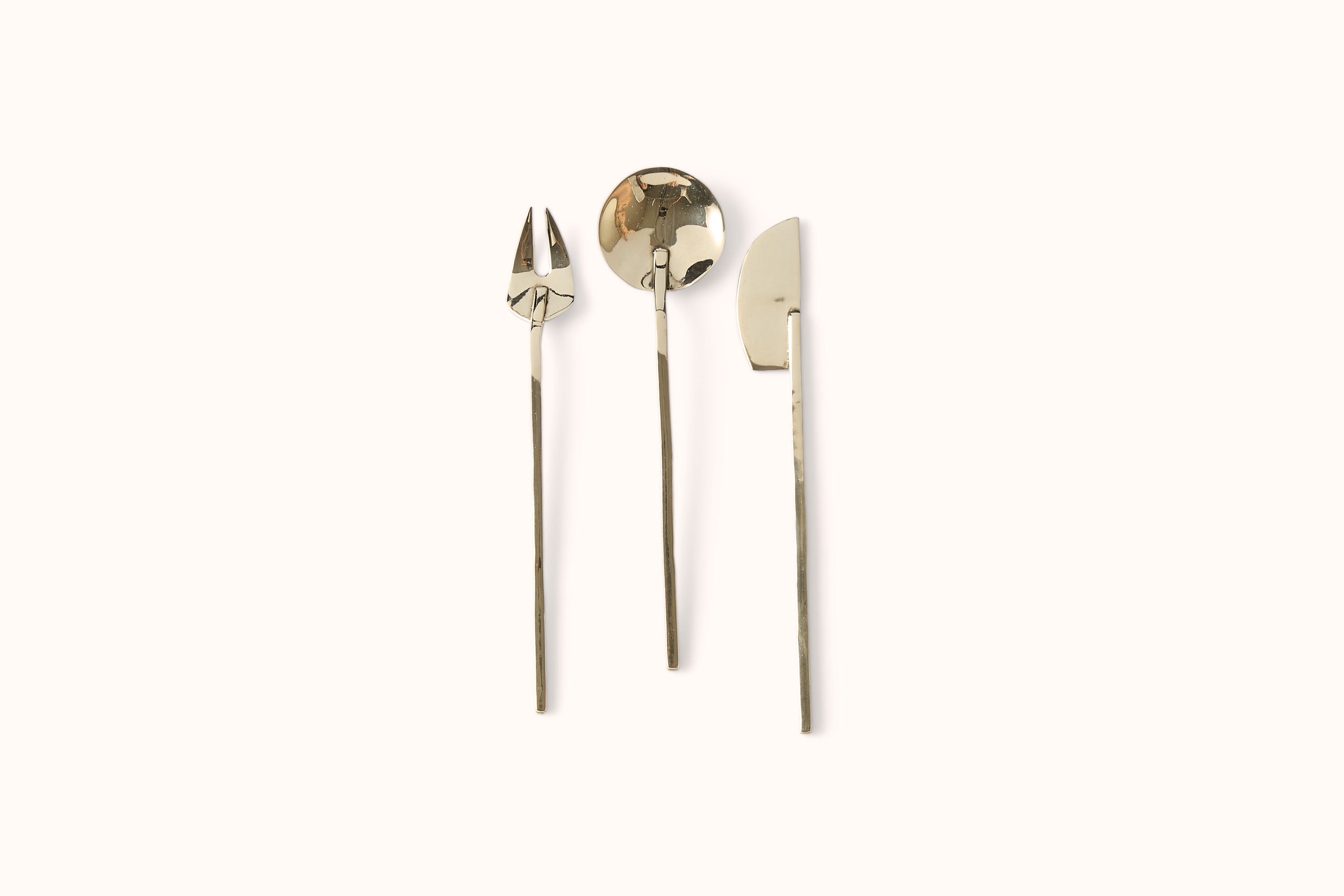 HEATH WAGONER BRASS APERTIVO SET