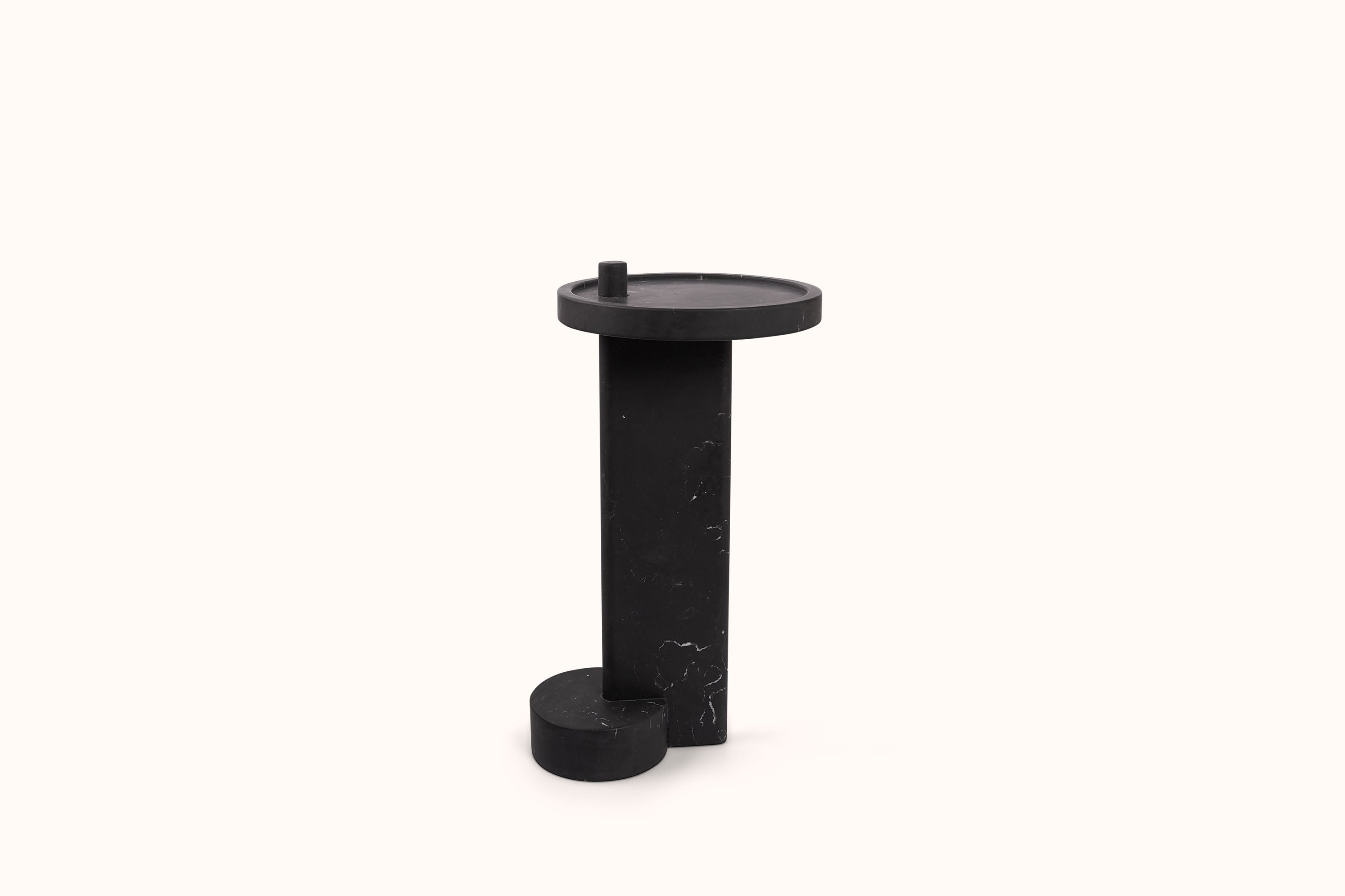 KD BIEL SIDE .01 STONE SIDE TABLE