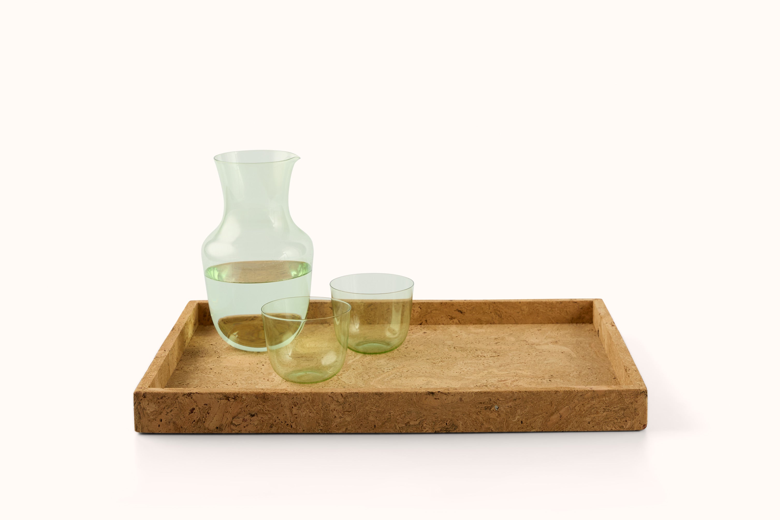 KD BIEL CORK SQUARE TRAY - LARGE