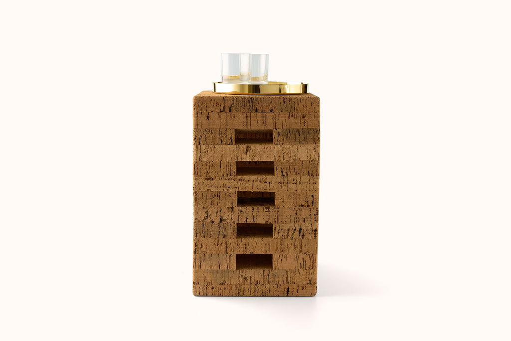 KD BIEL CORK SIDE TABLE