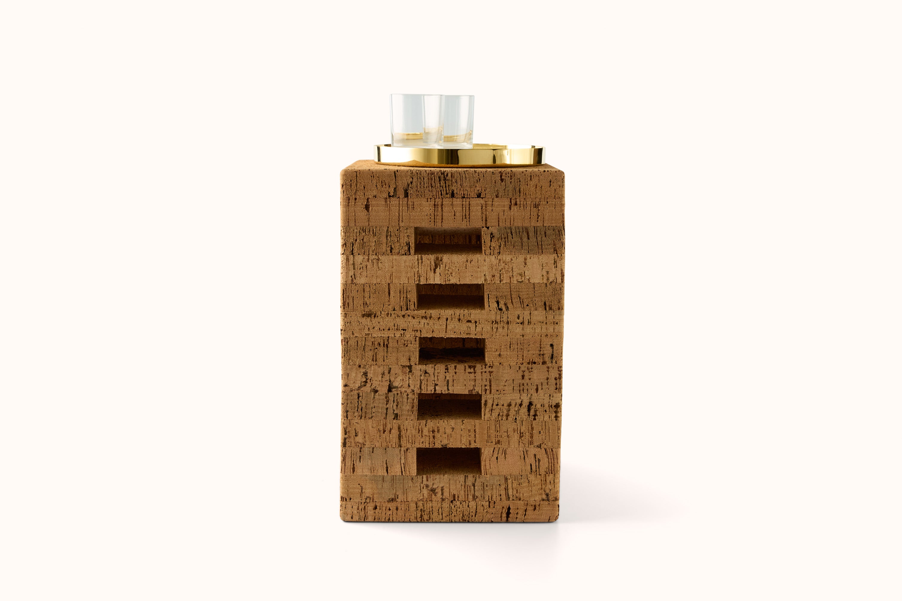 KD BIEL CORK SIDE TABLE