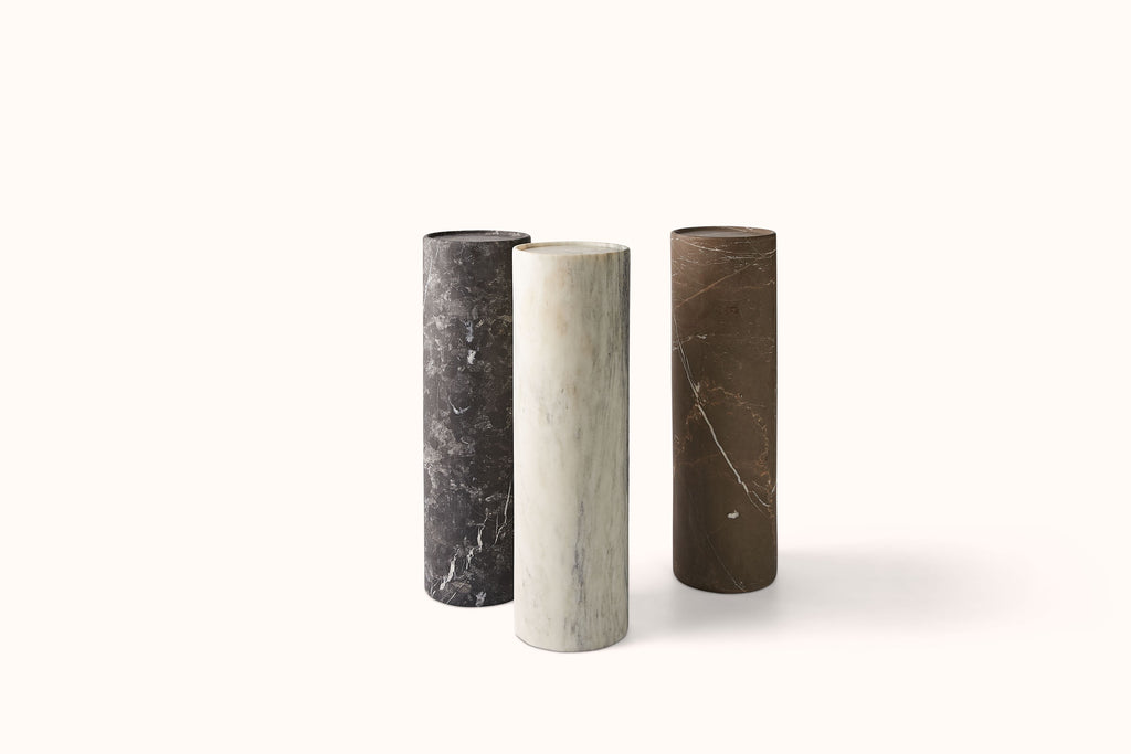 KD BIEL DRINKS .01 STONE SIDE TABLE