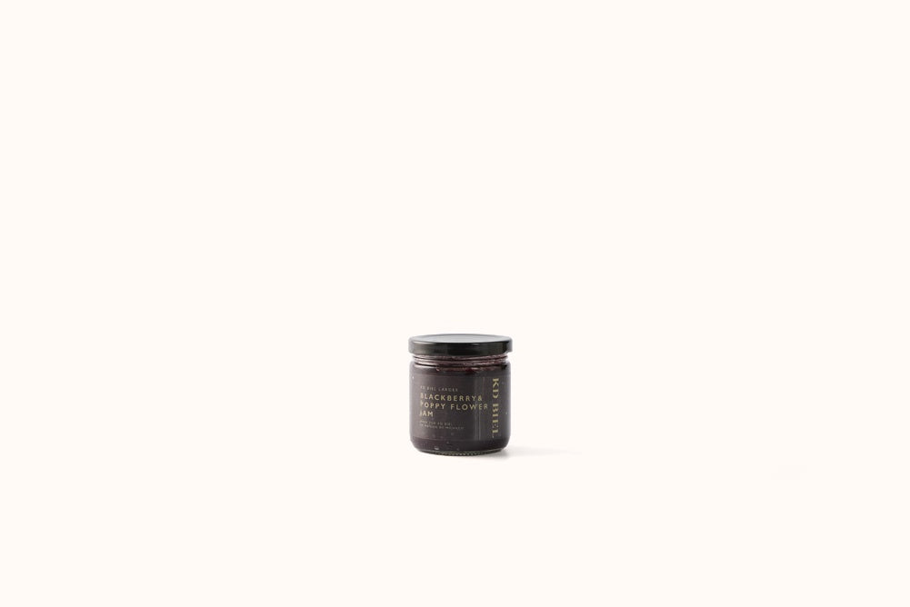 KD BIEL LARDER BLACKBERRY POPPY FLOWER JAM