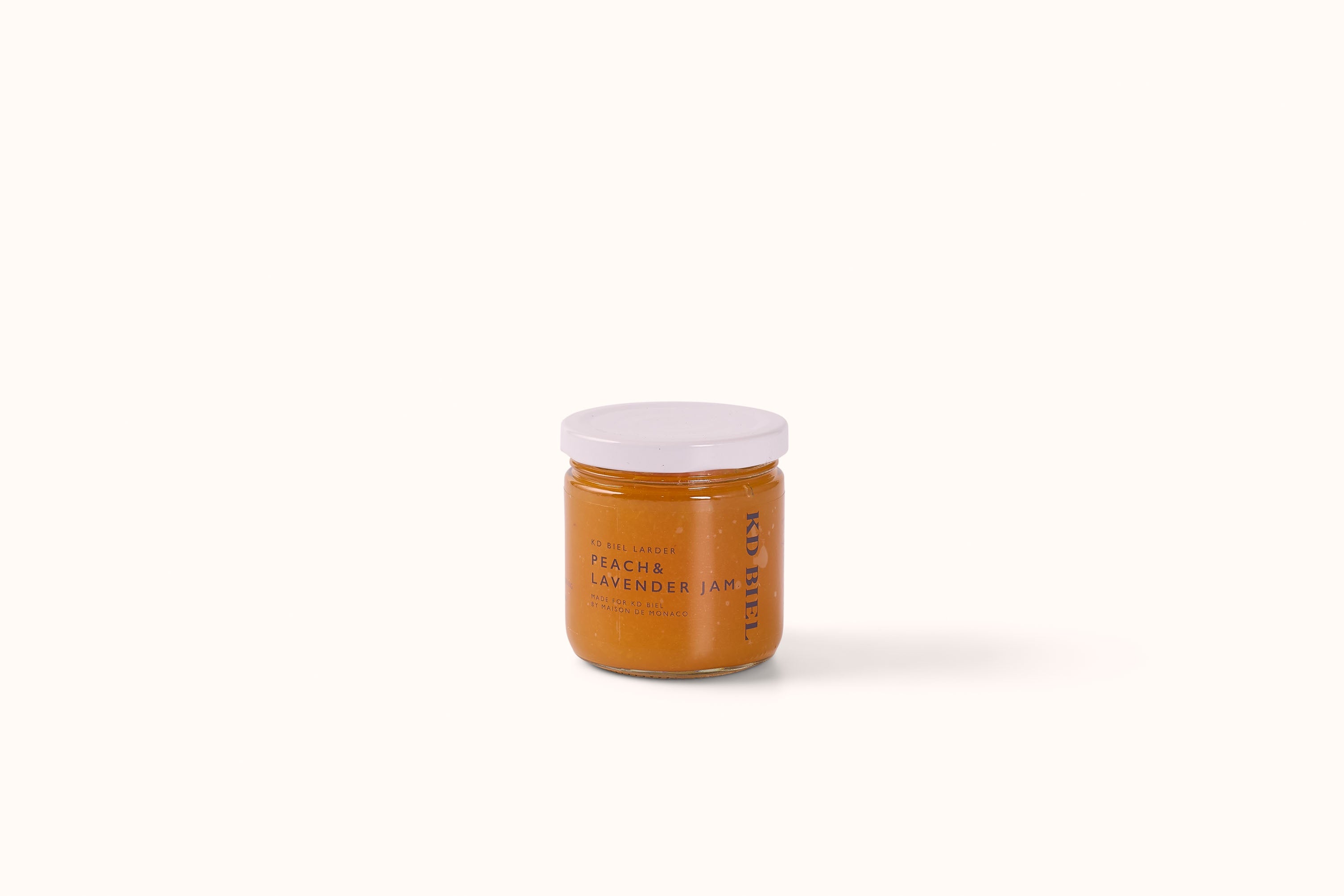 KD BIEL LARDER PEACH & LAVENDER JAM