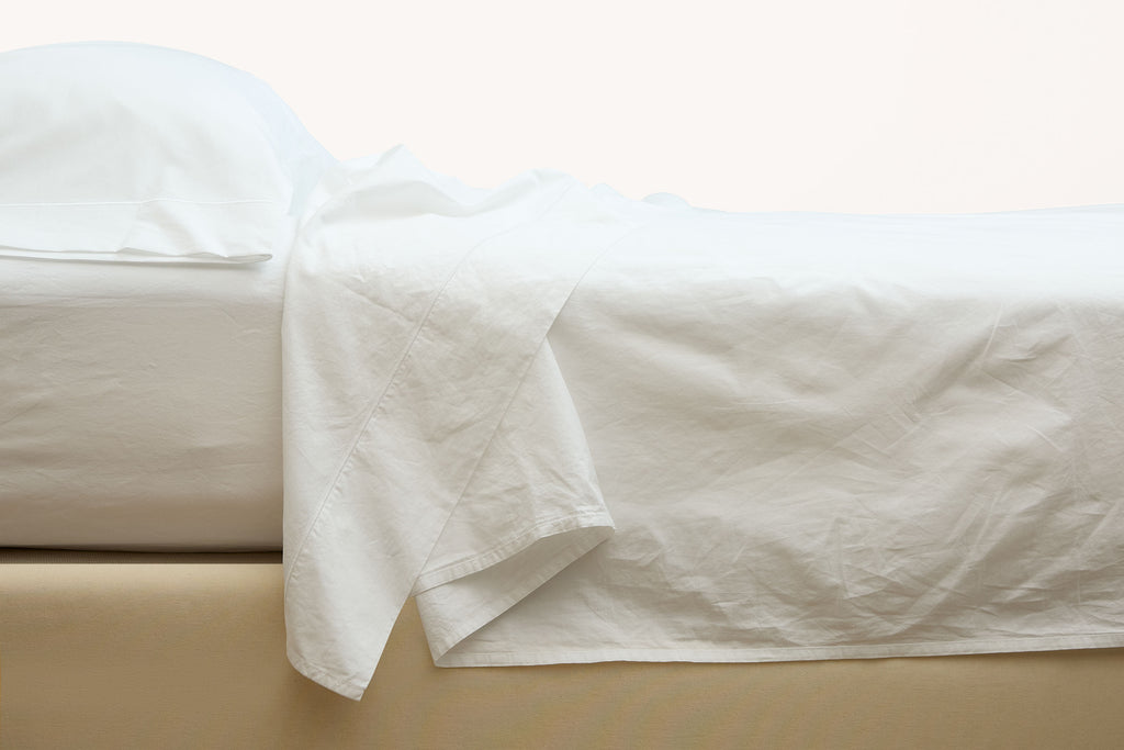 KD BIEL FINE LINENS PERCALE SHEET SET