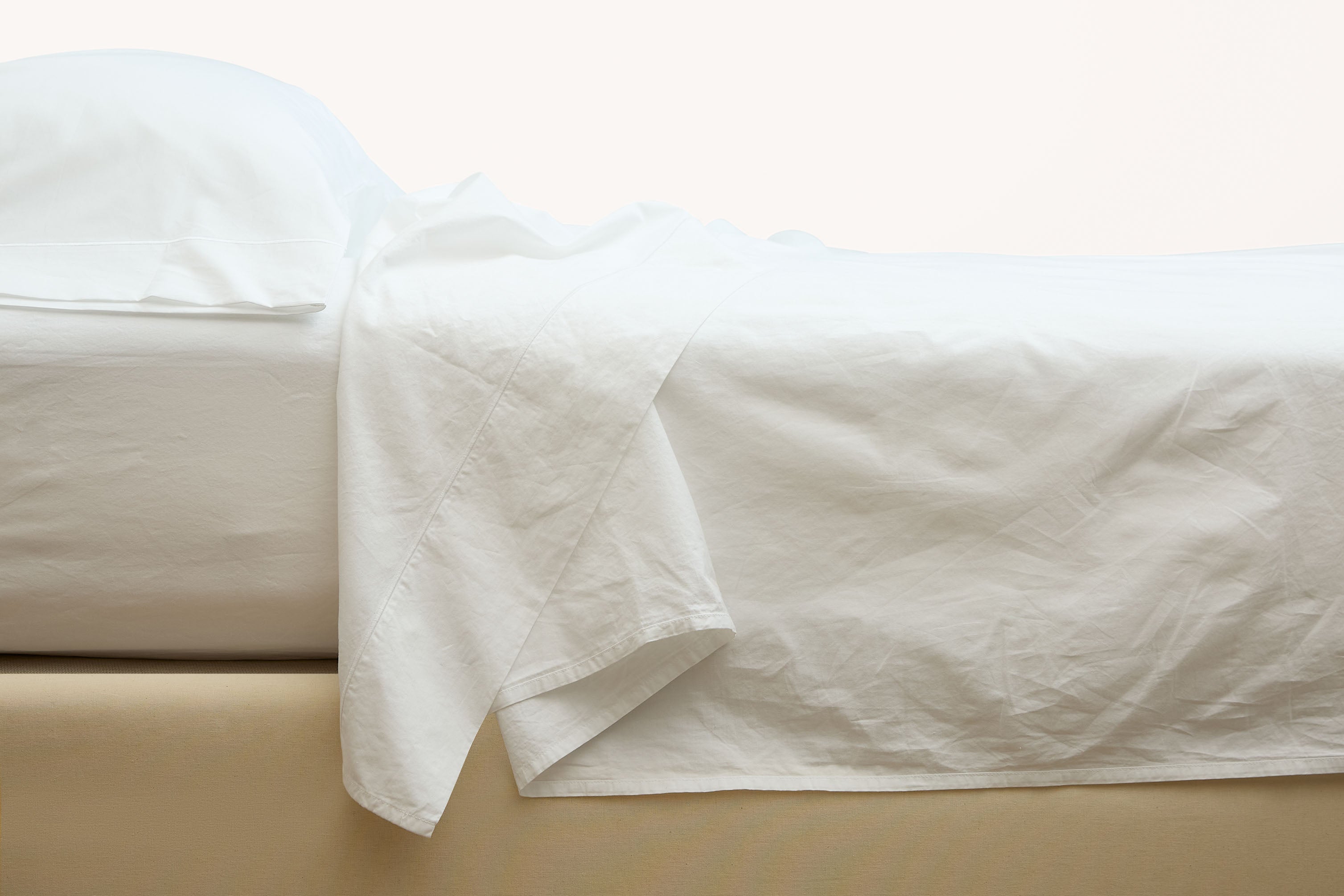 KD BIEL FINE LINENS PERCALE SHEET SET