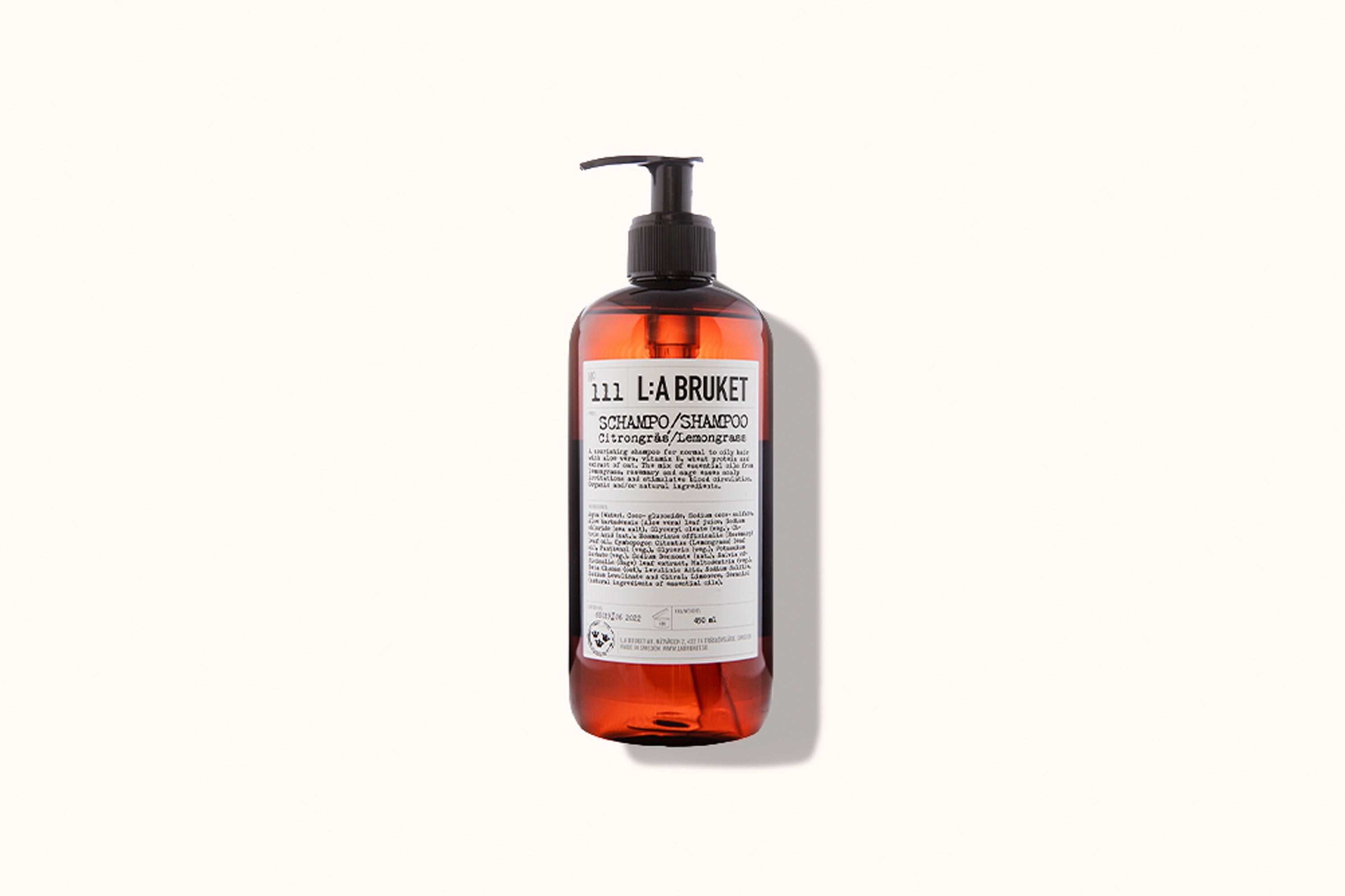 L:A BRUKET 111 SHAMPOO LEMONGRASS 450ML