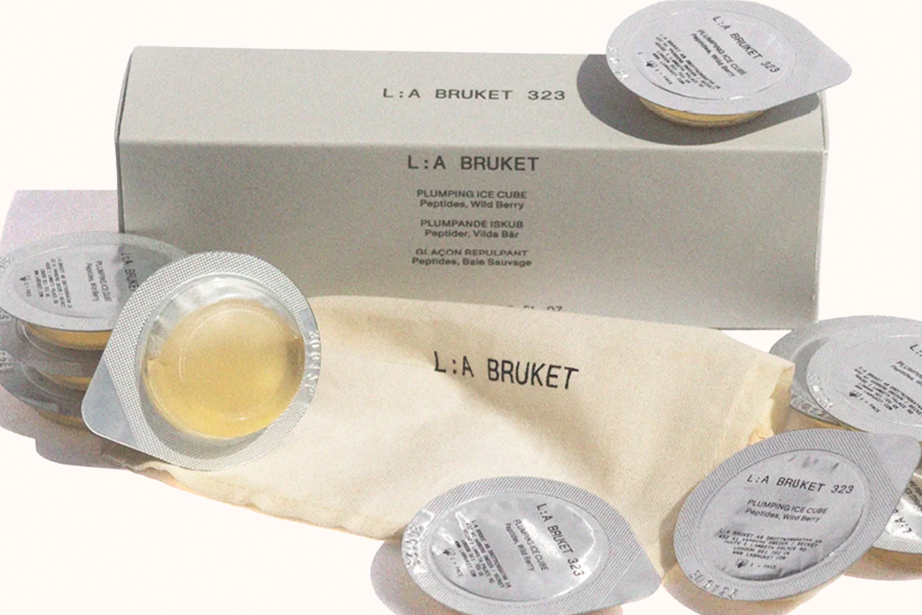 L:A BRUKET 323 PLUMPING ICE CUBE 5ML x 10