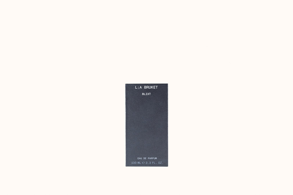 L:A BRUKET 334 BLIXT EAU DE PARFUM CHARGED OZONE/WARM AMBER/BLACK POWDER 100ML