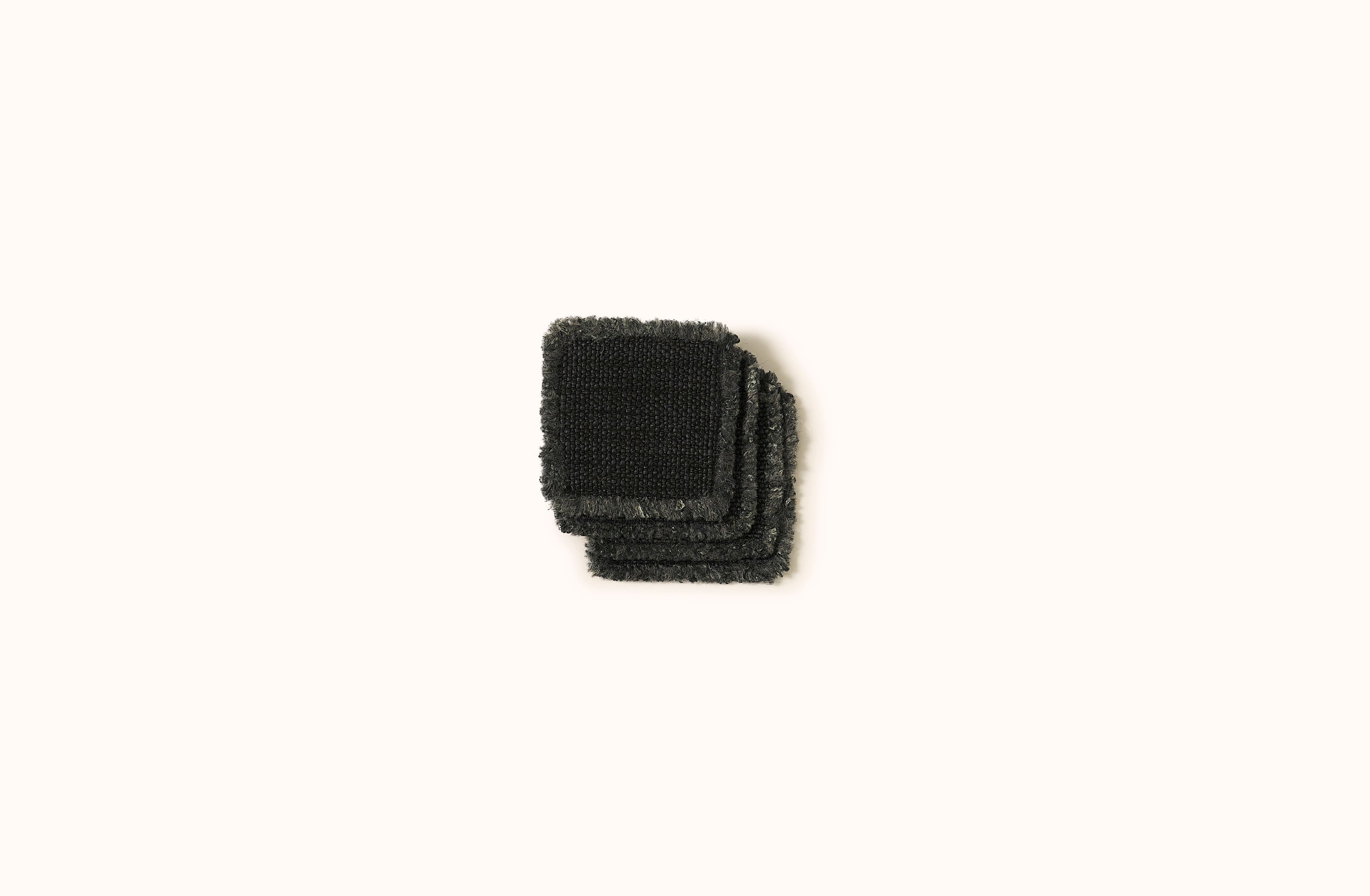 LIBECO FADED BLACK JASPER COASTER