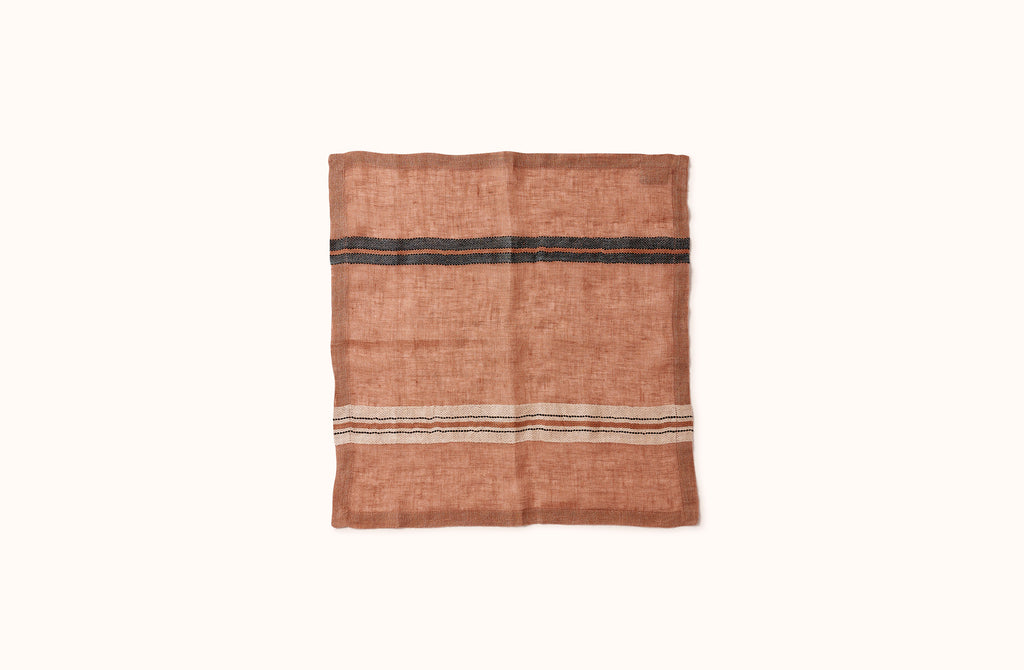 LIBECO MOJAVE STRIPE NAPKIN