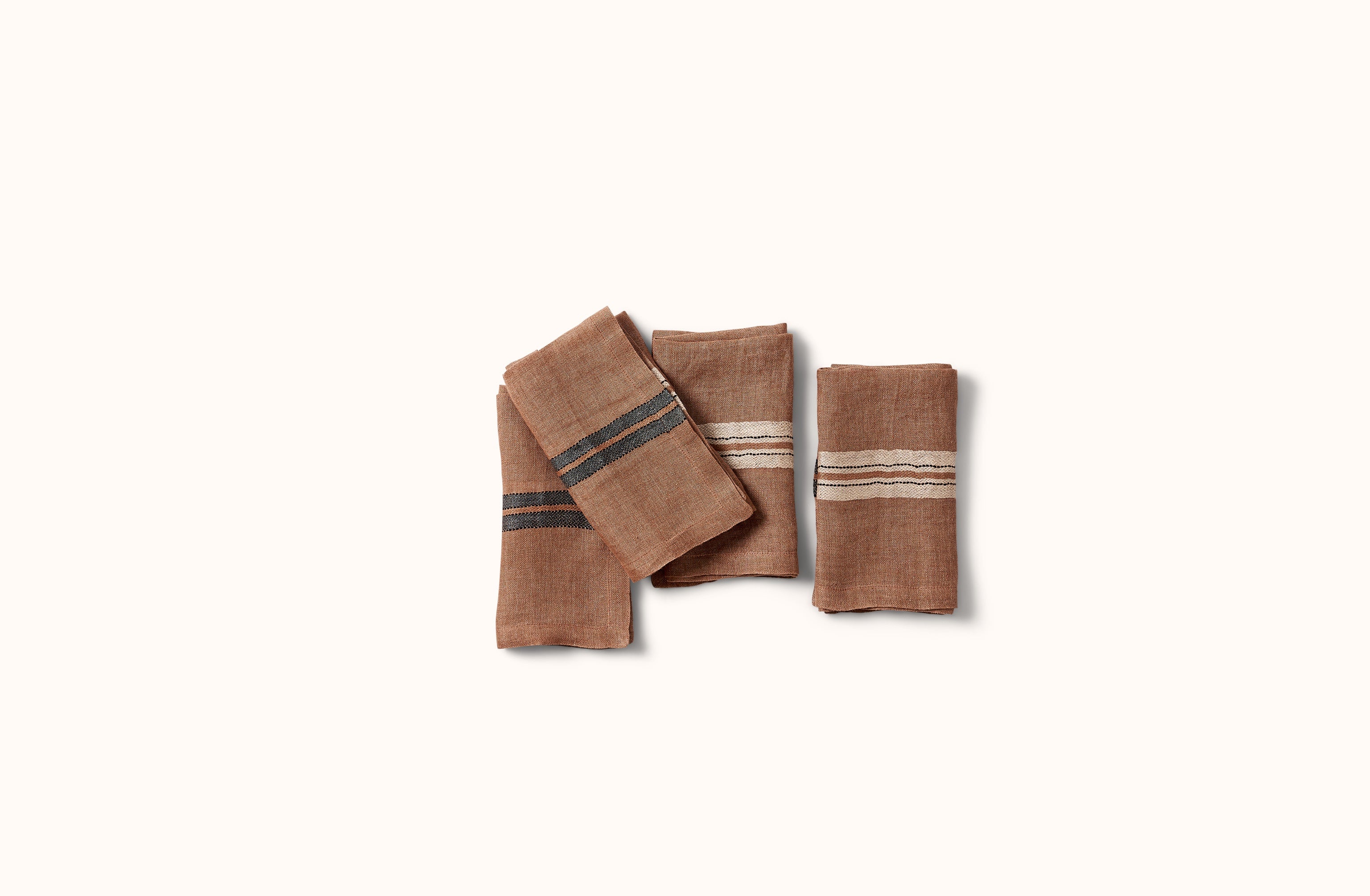 LIBECO MOJAVE STRIPE NAPKIN