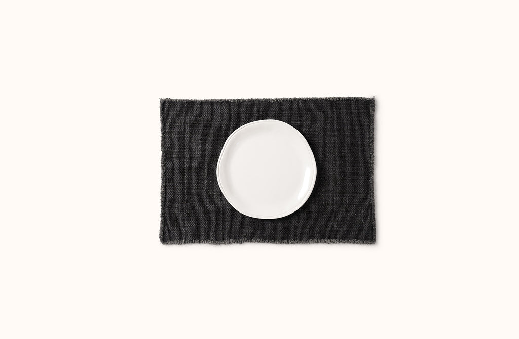 LIBECO FADED BLACK JASPER PLACEMAT