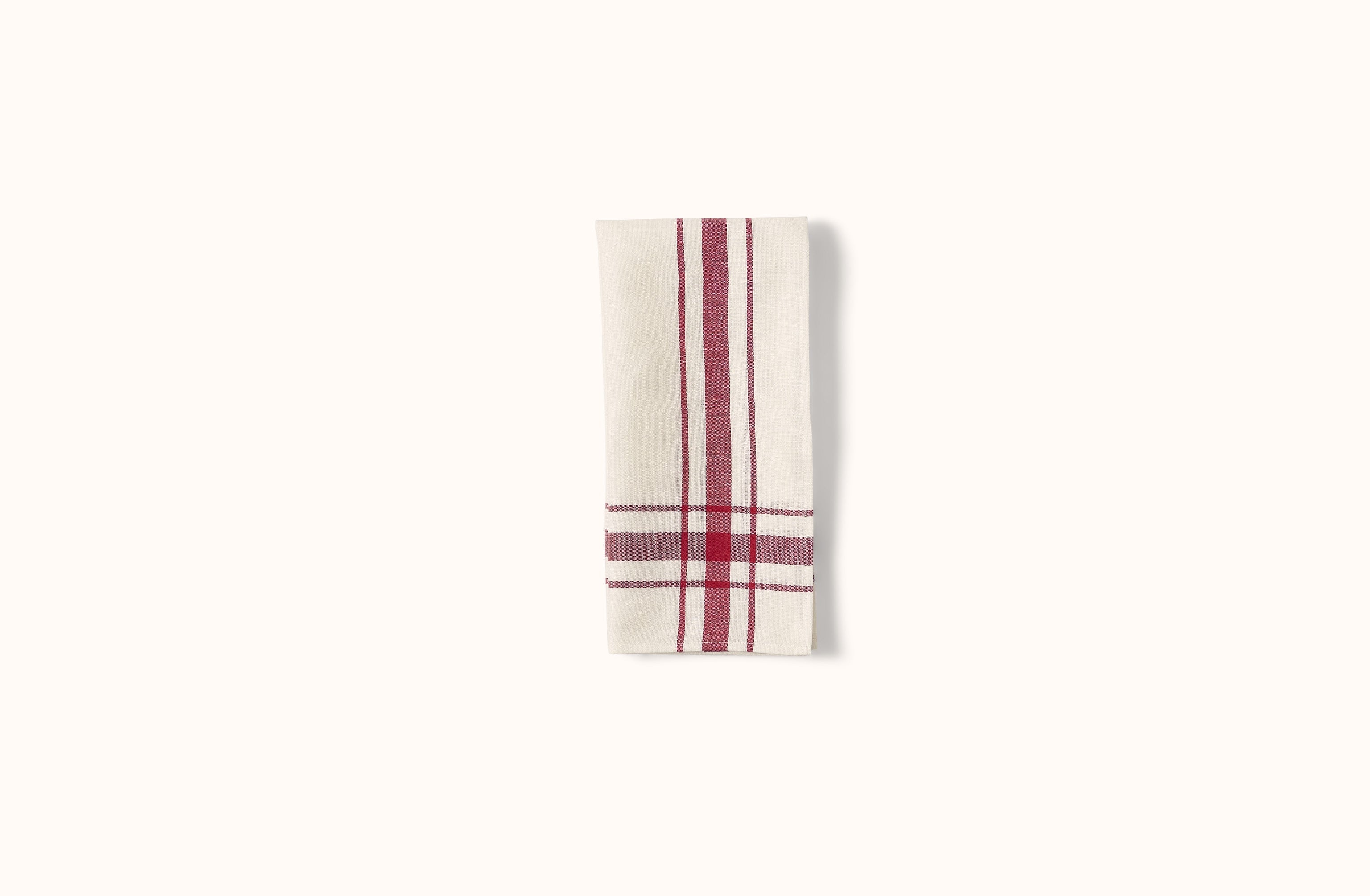 LIBECO RED CAMARET KITCHEN TOWEL