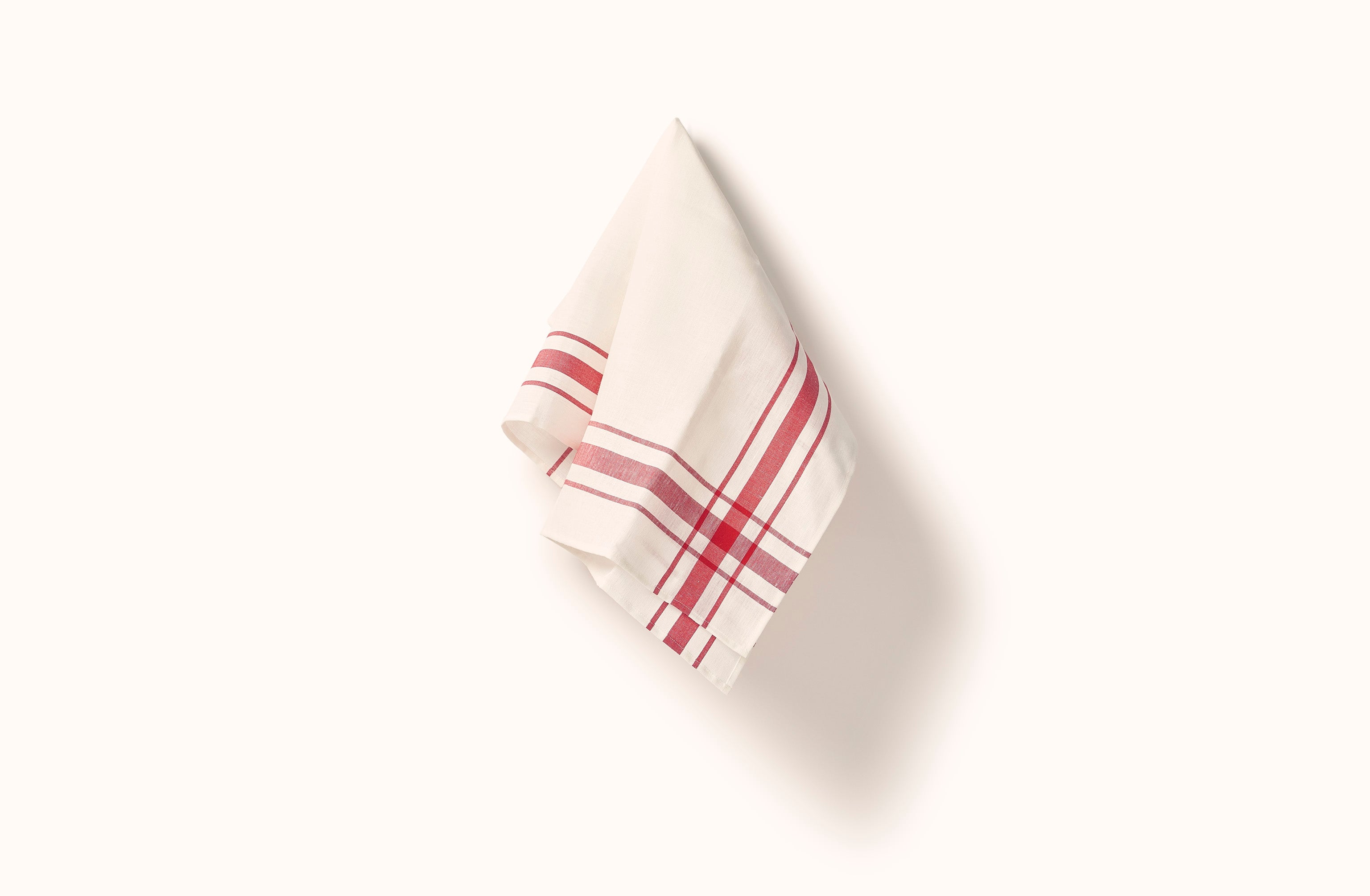 LIBECO RED CAMARET KITCHEN TOWEL