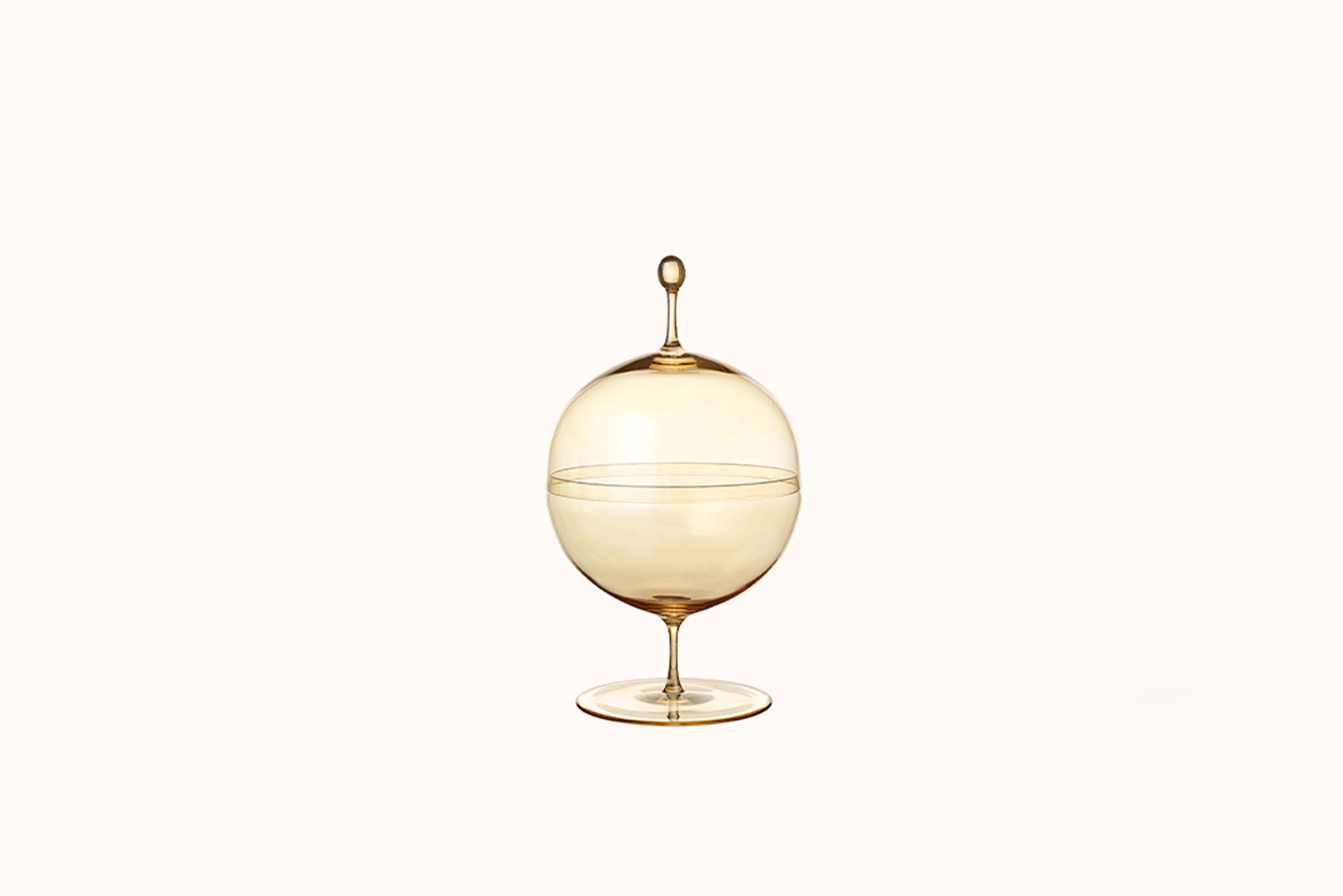 LOBMEYR GOLD LUSTRE HAERDTL CANDY DISH