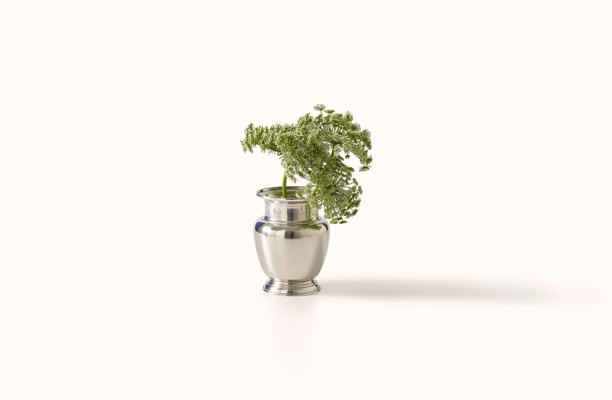 MATCH PEWTER PETITE RIMMED VASE